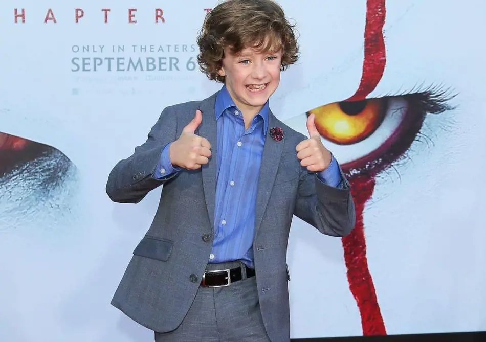 Canadian actor Luke on the red carpet at the the It Chapter Two World Premiere. 