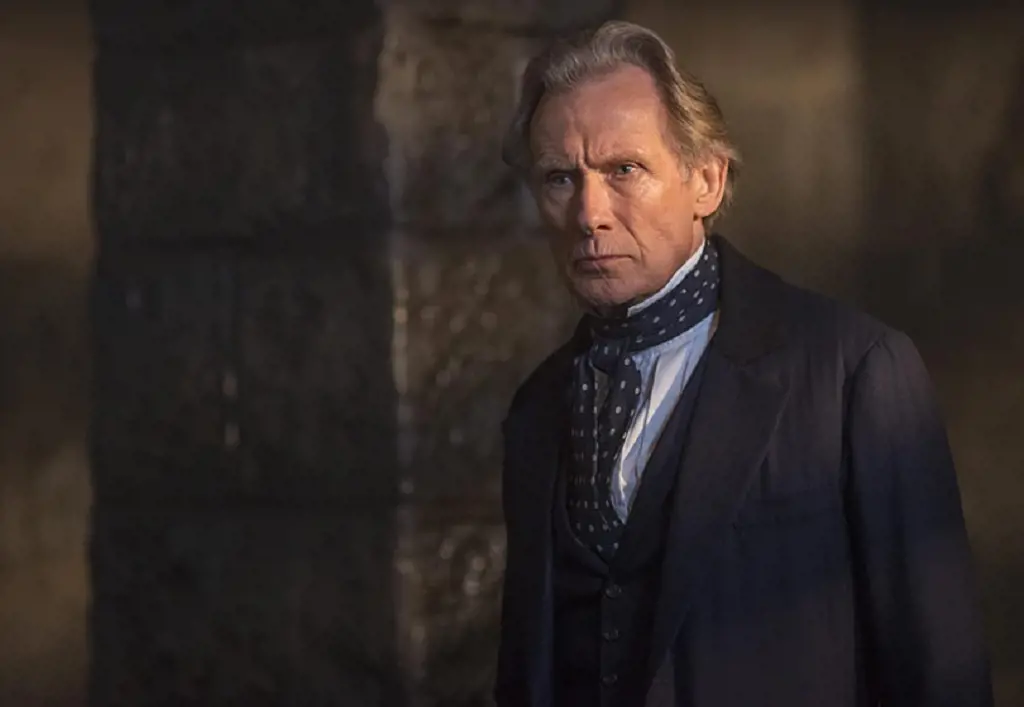 Actor Bill Nighy plays the role of Inspector, John Kildare, who hunts down the ruthless killer.