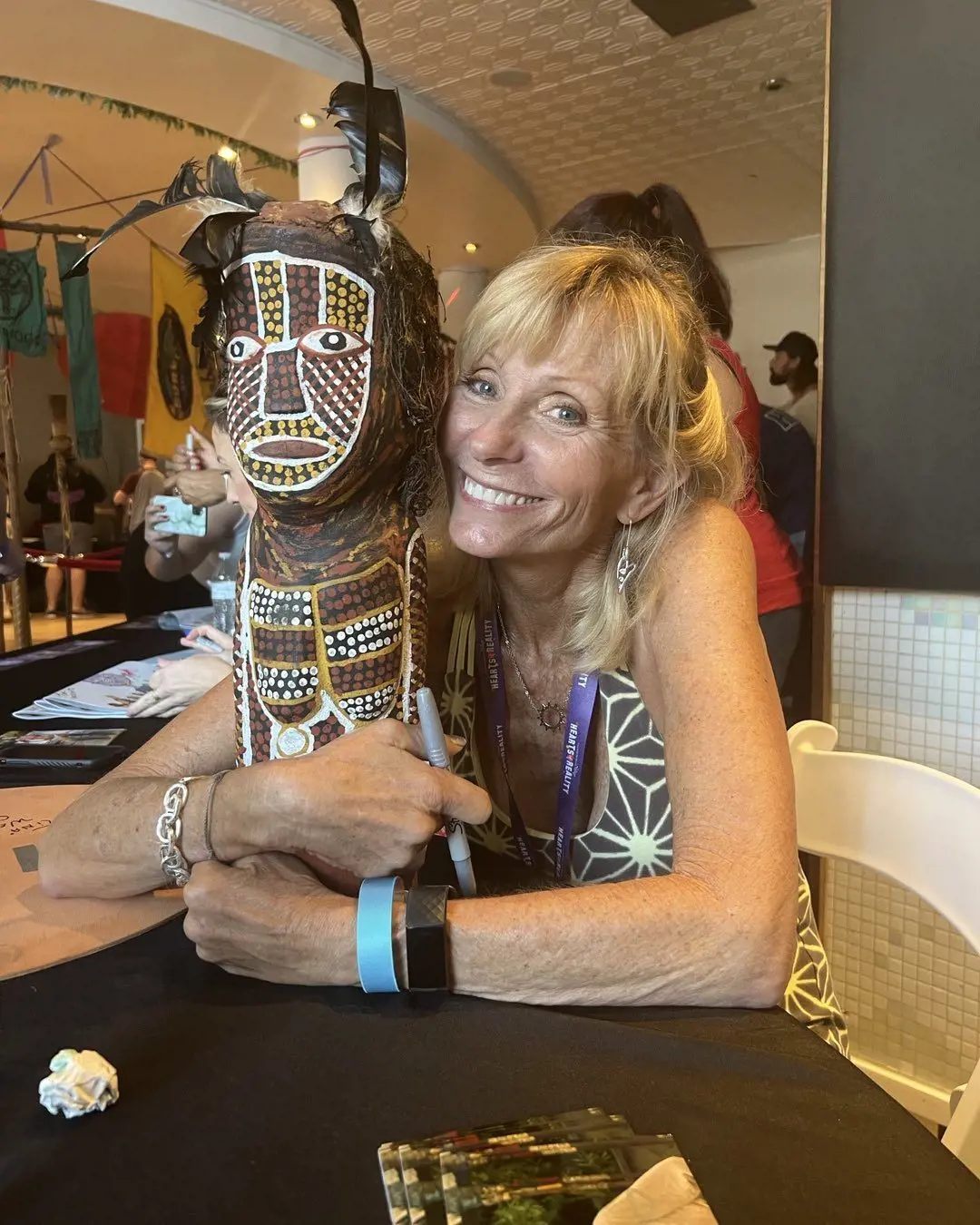 Tina posted an adorable photo of her with her immunity idol
