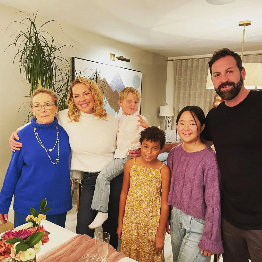 Katherine and family celebrating Thanksgiving and Naleigh's birthday in Vancouver