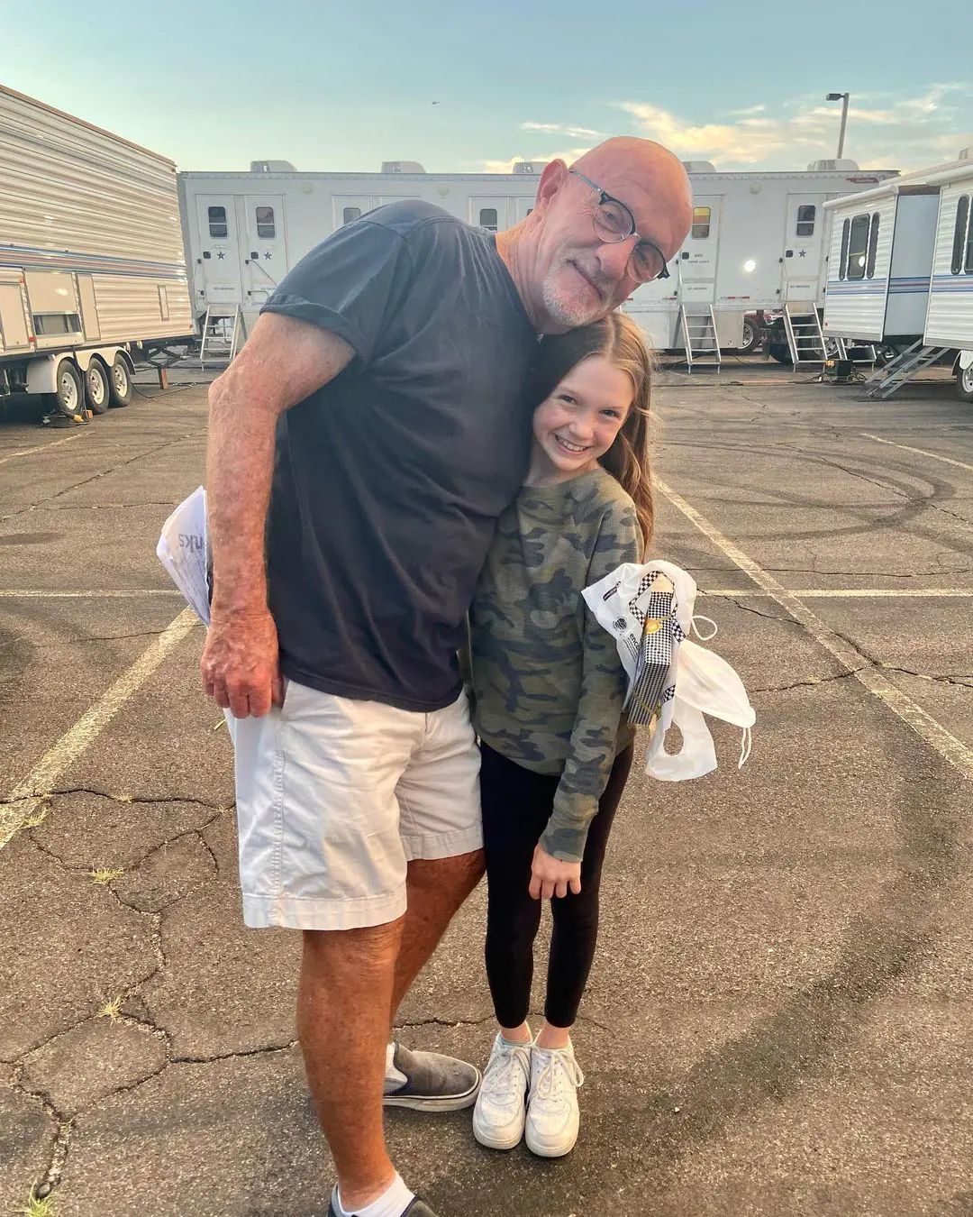 Juliet enjoying her time on the sets of Better Call Saul