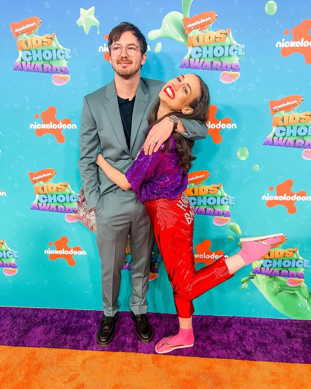 Colleen and Eric at the Teen Choice Awards on March 6, 2023