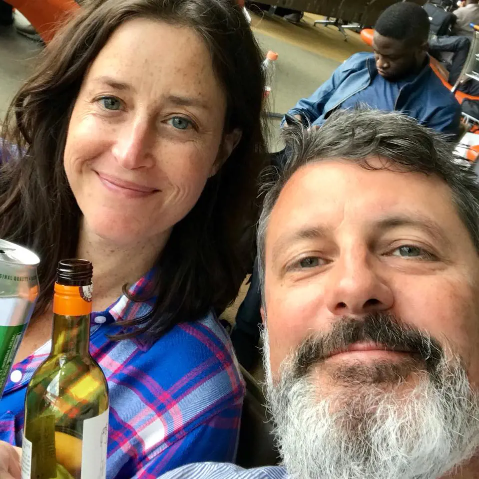 Rick and Mary took an adorable selfie enjoying their time together in 2018